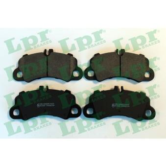 Jeu de 4 plaquettes de frein avant LPR OEM 95B698151AA