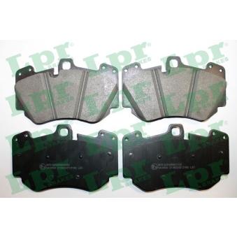 Jeu de 4 plaquettes de frein avant LPR [05P2192]