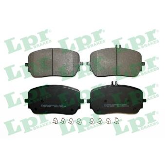Jeu de 4 plaquettes de frein avant LPR OEM 0004201003 Jeu de 4 plaquettes de frein avant LPR OEM 0004201003