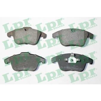 Jeu de 4 plaquettes de frein avant LPR OEM T4N9759