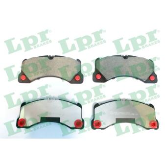 Jeu de 4 plaquettes de frein avant LPR OEM 95B698151AC
