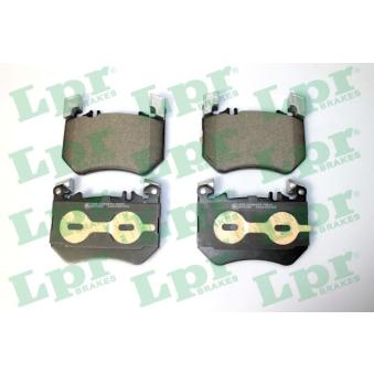 Jeu de 4 plaquettes de frein avant LPR 05P2354