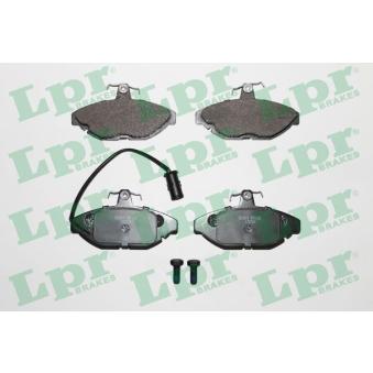 Jeu de 4 plaquettes de frein avant LPR 05P236