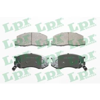 Jeu de 4 plaquettes de frein avant LPR OEM 0446528110