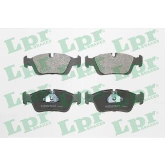 Jeu de 4 plaquettes de frein avant LPR 05P331 pour BMW Série 3 316 g - 102cv