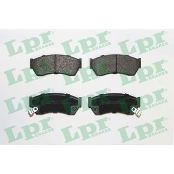Jeu de 4 plaquettes de frein avant LPR OEM 5520086820