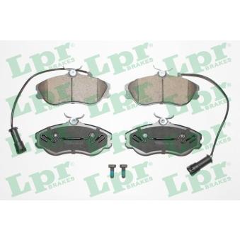 Jeu de 4 plaquettes de frein avant LPR OEM 447698151F