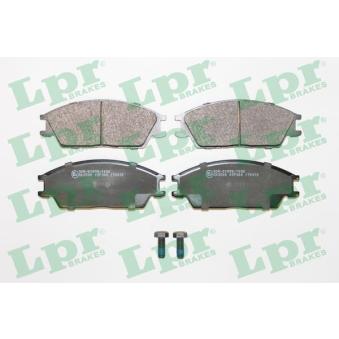 Jeu de 4 plaquettes de frein avant LPR OEM 5810132300