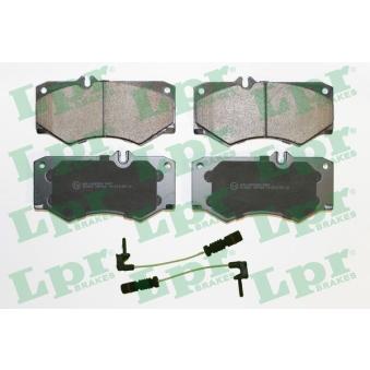 Jeu de 4 plaquettes de frein avant LPR OEM 0014201420