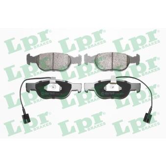 Jeu de 4 plaquettes de frein avant LPR OEM 9947118