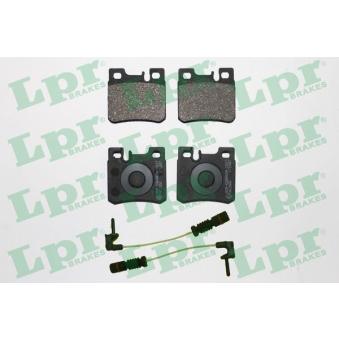Jeu de 4 plaquettes de frein arrière LPR OEM 0014201320