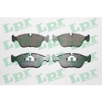 Jeu de 4 plaquettes de frein avant LPR OEM 9485593