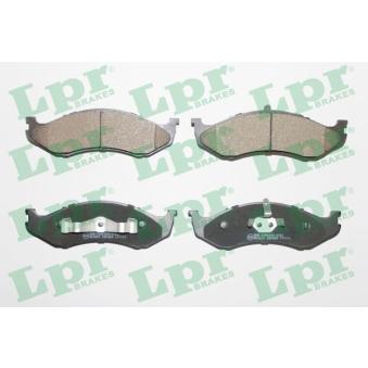 Jeu de 4 plaquettes de frein avant LPR OEM 0K5533323Z