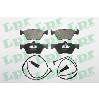 Jeu de 4 plaquettes de frein avant LPR OEM 1605003