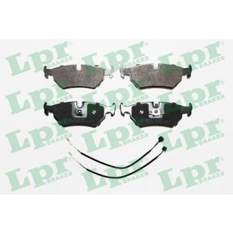 Jeu de 4 plaquettes de frein arrière LPR OEM 425111