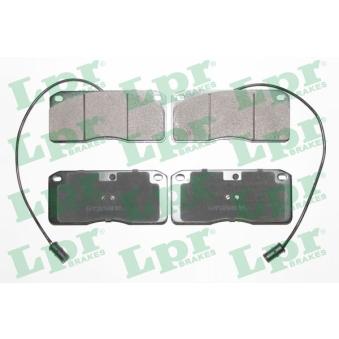Jeu de 4 plaquettes de frein avant LPR OEM 1906297