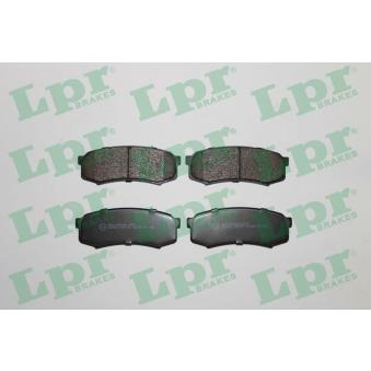 Jeu de 4 plaquettes de frein arrière LPR OEM 0446660050