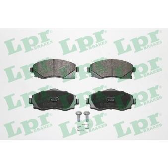 Jeu de 4 plaquettes de frein avant LPR OEM 1605964