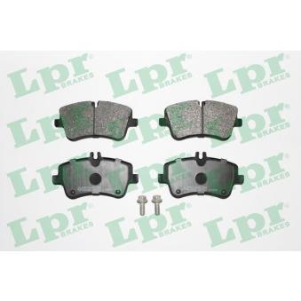 Jeu de 4 plaquettes de frein avant LPR OEM 0034204520