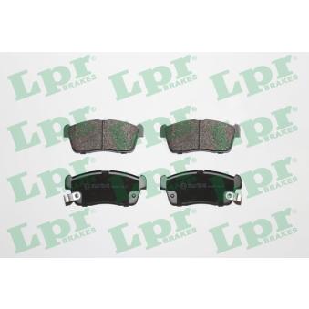 Jeu de 4 plaquettes de frein avant LPR OEM 04491B2021 Jeu de 4 plaquettes de frein avant LPR OEM 04491B2021