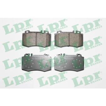 Jeu de 4 plaquettes de frein avant LPR 05P849 pour RENAULT R19 E 230 - 204cv
