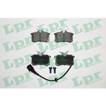 Jeu de 4 plaquettes de frein arrière LPR 05P853 pour LOTUS ESPRIT 1.9 TDI - 110cv