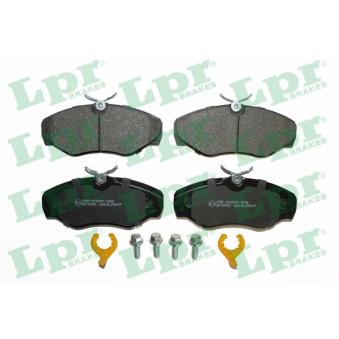 Jeu de 4 plaquettes de frein avant LPR OEM 4414021