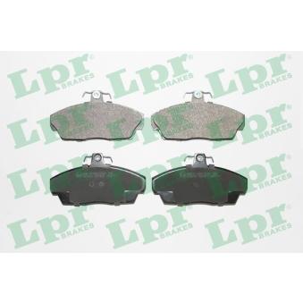 Jeu de 4 plaquettes de frein avant LPR OEM SFP100360