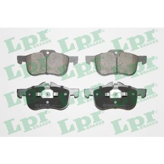 Jeu de 4 plaquettes de frein avant LPR OEM GBP90342AF