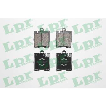 Jeu de 4 plaquettes de frein arrière LPR 05P957 pour MERCEDES-BENZ CLASSE C C 320 - 218cv