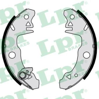 Jeu de mâchoires de frein LPR 06000