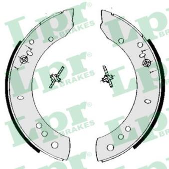 Jeu de mâchoires de frein LPR OEM RTC3418