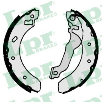 Jeu de mâchoires de frein LPR OEM ME92AX2200CB