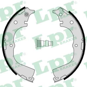 Jeu de mâchoires de frein LPR OEM 0449526150