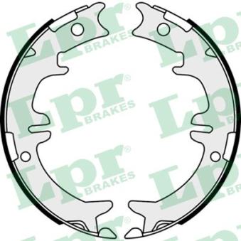 Jeu de mâchoires de frein, frein de stationnement LPR 08340