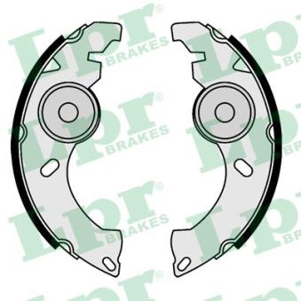 Jeu de mâchoires de frein LPR 09040