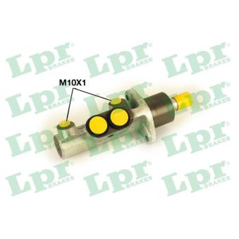 Maître-cylindre de frein LPR 1995 pour VOLKSWAGEN UP 1.9 TD - 90cv