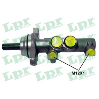 Maître-cylindre de frein LPR 6110 pour HYUNDAI COUPE 2.0 TDI - 110cv