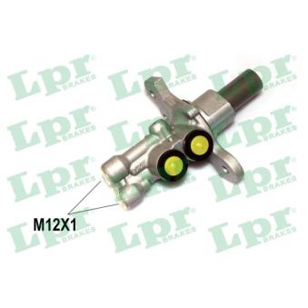 Maître-cylindre de frein LPR 6392 pour MERCEDES-BENZ CLASSE A A 200 d - 150cv