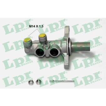 Maître-cylindre de frein LPR 6415 pour FORD FOCUS 2.0 EcoBlue - 150cv