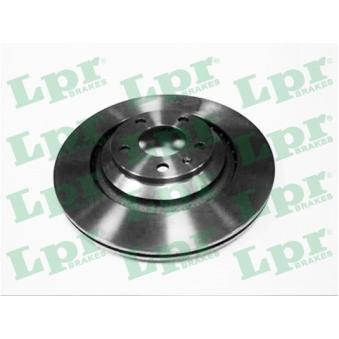 Jeu de 2 disques de frein arrière LPR OEM 4F0615601D