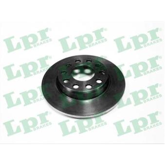 Jeu de 2 disques de frein arrière LPR OEM 8E0615601D