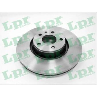 Jeu de 2 disques de frein avant LPR A1019V pour AUDI A8 3.0 TDI quattro - 233cv