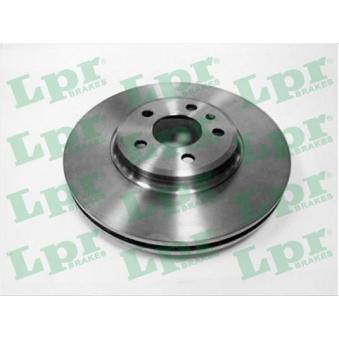 Jeu de 2 disques de frein avant LPR A1033V pour FORD TRANSIT CONNECT 2.0 TFSI - 180cv