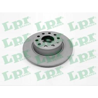 Jeu de 2 disques de frein arrière LPR OEM 5QD615601A