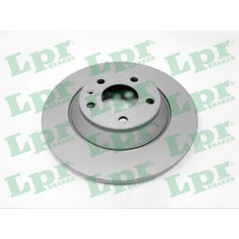 Jeu de 2 disques de frein arrière LPR OEM 4F0615601G