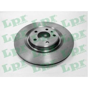 Jeu de 2 disques de frein arrière LPR [A1045V]