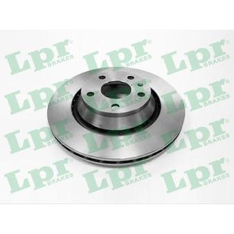 Jeu de 2 disques de frein arrière LPR OEM 8J0615601A Jeu de 2 disques de frein arrière LPR OEM 8J0615601A