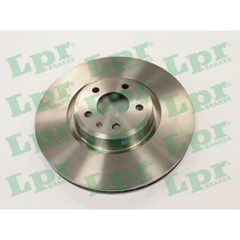 Jeu de 2 disques de frein avant LPR OEM 4M0615301AN