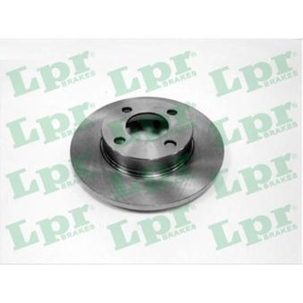 Jeu de 2 disques de frein avant LPR A1081P